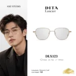 DITA Lancier DLX123 กรอบแว่นตา Titanium ทรง Geometric Square Luxury ของแท้รับประกัน 1 ปี