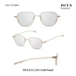 DITA Lancier DLX123 กรอบแว่นตา Titanium ทรง Geometric Square Luxury ของแท้รับประกัน 1 ปี - Image 5