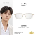 DITA Lancier DLX124 กรอบแว่นตา Titanium ทรง Geometric Square ของแท้รับประกัน 1 ปี