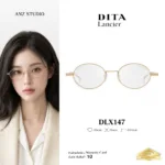 DITA Lancier DLX147 Fall Winter Collection 2026 กรอบแว่นตา Titanium ทรง Oval Luxury ของแท้รับประกัน 1 ปี