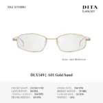 DITA Lancier DLX149 Fall Winter Collection 2026 กรอบแว่นตา Titanium ทรง Geometric Luxury ของแท้รับประกัน 1 ปี - Image 2