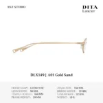 DITA Lancier DLX149 Fall Winter Collection 2026 กรอบแว่นตา Titanium ทรง Geometric Luxury ของแท้รับประกัน 1 ปี - Image 4