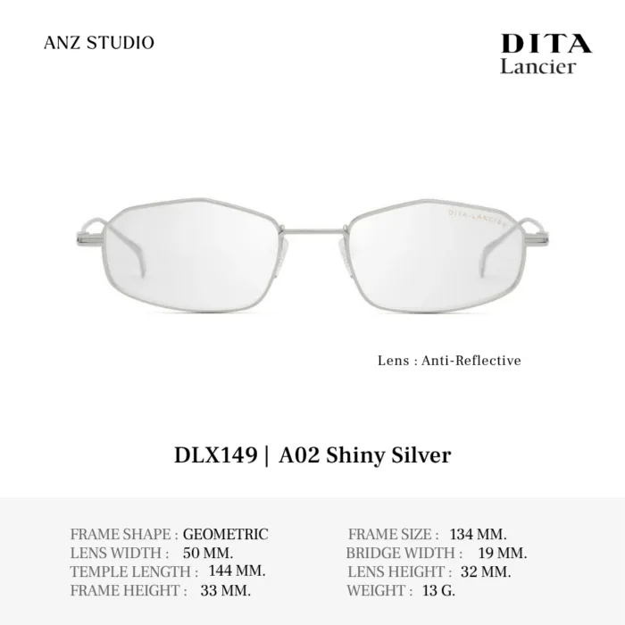 DITA Lancier DLX149 Fall Winter Collection 2026 กรอบแว่นตา Titanium ทรง Geometric Luxury ของแท้รับประกัน 1 ปี - Image 5
