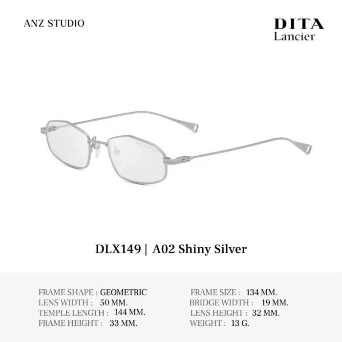 DITA Lancier DLX149 Fall Winter Collection 2026 กรอบแว่นตา Titanium ทรง Geometric Luxury ของแท้รับประกัน 1 ปี - Image 6