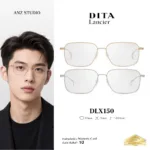 DITA Lancier DLX150 Fall Winter Collection 2026 กรอบแว่นตา Titanium ทรง Rectangle Luxury ของแท้รับประกัน 1 ปี