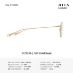 DITA Lancier DLX150 Fall Winter Collection 2026 กรอบแว่นตา Titanium ทรง Rectangle Luxury ของแท้รับประกัน 1 ปี - Image 4