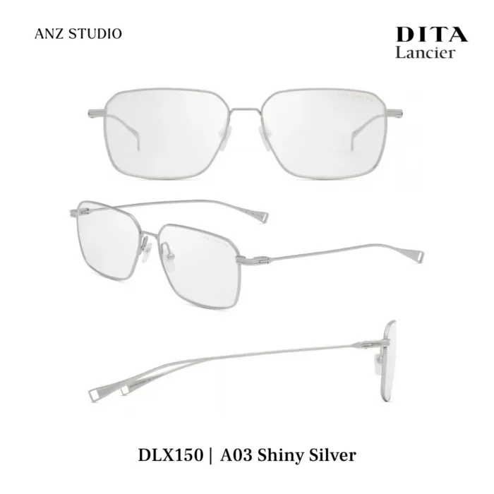 DITA Lancier DLX150 Fall Winter Collection 2026 กรอบแว่นตา Titanium ทรง Rectangle Luxury ของแท้รับประกัน 1 ปี - Image 9