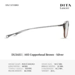 DITA Lancier DLX435 กรอบแว่นตา Titanium Acetate ทรง Panto Round Luxury ของแท้รับประกัน 1 ปี - Image 7