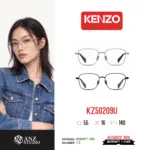 กรอบแว่นตา KENZO KZ50209U กรอบแว่นตา ทรง Square วัสดุ Metal  ของแท้ รับประกัน 1 ปี