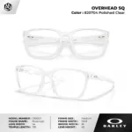 กรอบแว่นตา OAKLEY OVERHEAD SQ OX8207 ทรง Rectangle Full Frame ดีไซน์ Semi Metal/Plastic ของแท้รับประกัน 2 ปี - Image 3