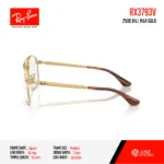 Ray-Ban Square RX3793V BILL MAX Size 54 กรอบแว่นตา Unisex ของแท้ รับประกัน 2 ปี - Image 5