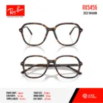 Ray-Ban RX5456 Eyeglasses Size 54 กรอบแว่นตาทรงโอเวอร์ไซส์ ดีไซน์คมชัด ทันสมัย - Image 3
