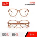 Ray-Ban RX5456 Eyeglasses Size 54 กรอบแว่นตาทรงโอเวอร์ไซส์ ดีไซน์คมชัด ทันสมัย - Image 7