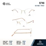 Rodenstock R7140 กรอบแว่นสายตา Rodenstock ของแท้ ทรง Rounded กรอบ Titanium น้ำหนักเบา รับประกัน 1 ปี - Image 6