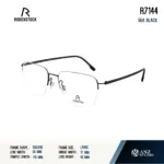 Rodenstock R7144 กรอบแว่นสายตา Rodenstock ของแท้ ทรง Square กรอบ Titanium น้ำหนักเบา รับประกัน 1 ปี - Image 3