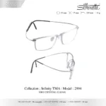 Silhouette Infinity TMA 2994 กรอบแว่นสายตา Silhouette ของแท้ ทรง Rectangle กรอบ Titanium น้ำหนักเบา รับประกัน 1 ปี - Image 3