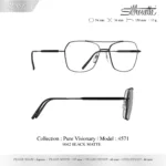 Silhouette Pure Visionary 4571 กรอบแว่นสายตา Silhouette ของแท้ ทรง Square กรอบ Titanium น้ำหนักเบา รับประกัน 1 ปี - Image 3