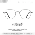 Silhouette Pure Visionary 5588 กรอบแว่นสายตา Silhouette ของแท้ ทรง Geometric กรอบ Titanium น้ำหนักเบา รับประกัน 1 ปี - Image 7