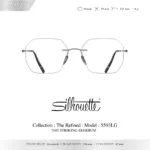 Silhouette The Refined 5593 กรอบแว่นสายตา Silhouette ของแท้ ทรง Geometric กรอบ Titanium ไร้ขอบ น้ำหนักเบา รับประกัน 1 ปี - Image 4