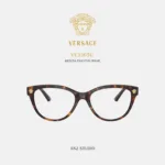 กรอบแว่นตา VERSACE รุ่น VE3365U ทรง Phantos ประดับ Medusa ของแท้ รับประกัน 2 ปี - Image 3