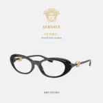 กรอบแว่นตา VERSACE รุ่น VE3381U ทรง Oval ดีไซน์ Medusa Head สีทอง ของแท้ รับประกัน 2 ปี - Image 2