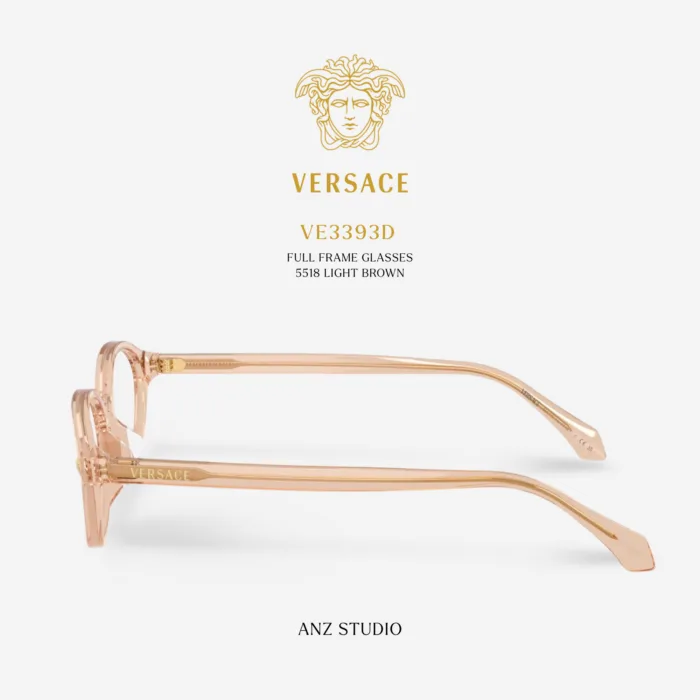 กรอบแว่นตา VERSACE รุ่น VE3393D ทรง Oval ดีไซน์ Medusa ของแท้ รับประกัน 2 ปี - Image 10