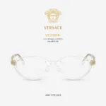 กรอบแว่นตา VERSACE รุ่น VE3393D ทรง Oval ดีไซน์ Medusa ของแท้ รับประกัน 2 ปี - Image 12