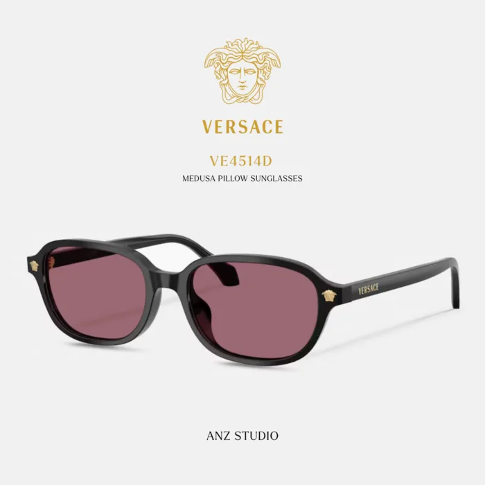 แว่นกันแดด VERSACE รุ่น VE4514D ทรง Pillow ดีไซน์ Medusa ของแท้ รับประกัน 2 ปี - Image 2