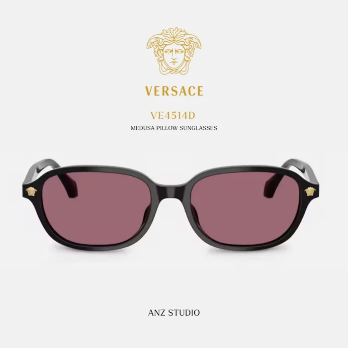 แว่นกันแดด VERSACE รุ่น VE4514D ทรง Pillow ดีไซน์ Medusa ของแท้ รับประกัน 2 ปี - Image 3