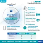 (RX) เลนส์ ZEISS SmartLife Digital เลนส์สายตาดิจิทัล สั่งตัดเฉพาะบุคคล - Image 4