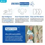 (RX) เลนส์ ZEISS SmartLife Progressive Lenses เลนส์โปรเกรสซีฟ ไร้รอยต่อ สั่งตัดเฉพาะบุคคล - Image 9